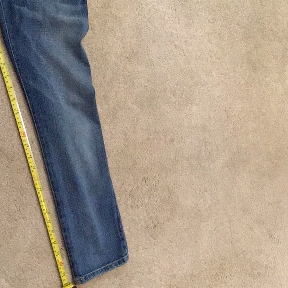 Current/Elliott Blue Boyfriend Jeans Classic Style - Picture 6 of 9